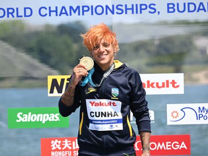 Brasileira Ana Marcela Cunha conquistou mais uma grande medalha na carreira