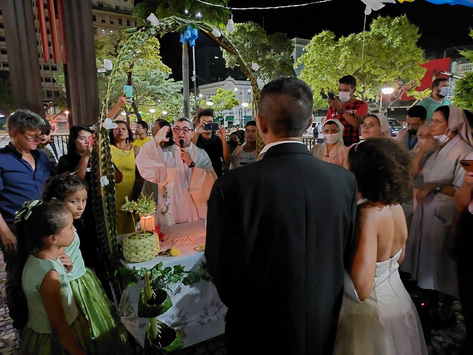 Casamento na Praça do Ferreira