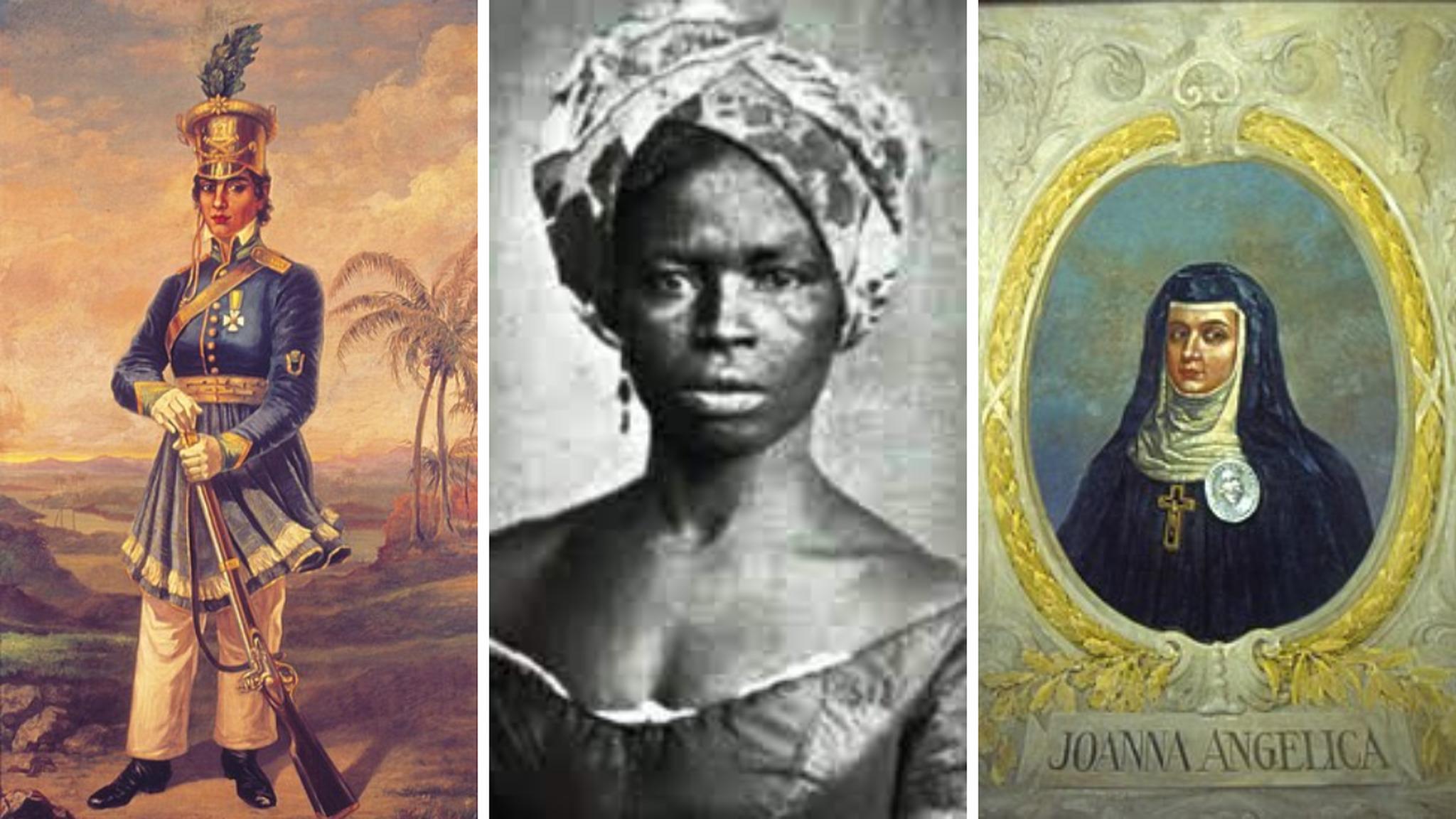 Maria Quitéria, Maria Felipa e Joana Angélica