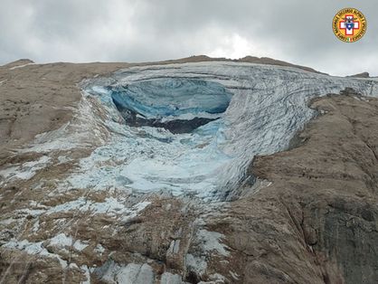 Local do avalanche na Itália