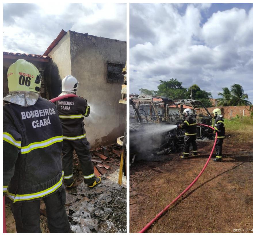 Bombeiros em Tamboril