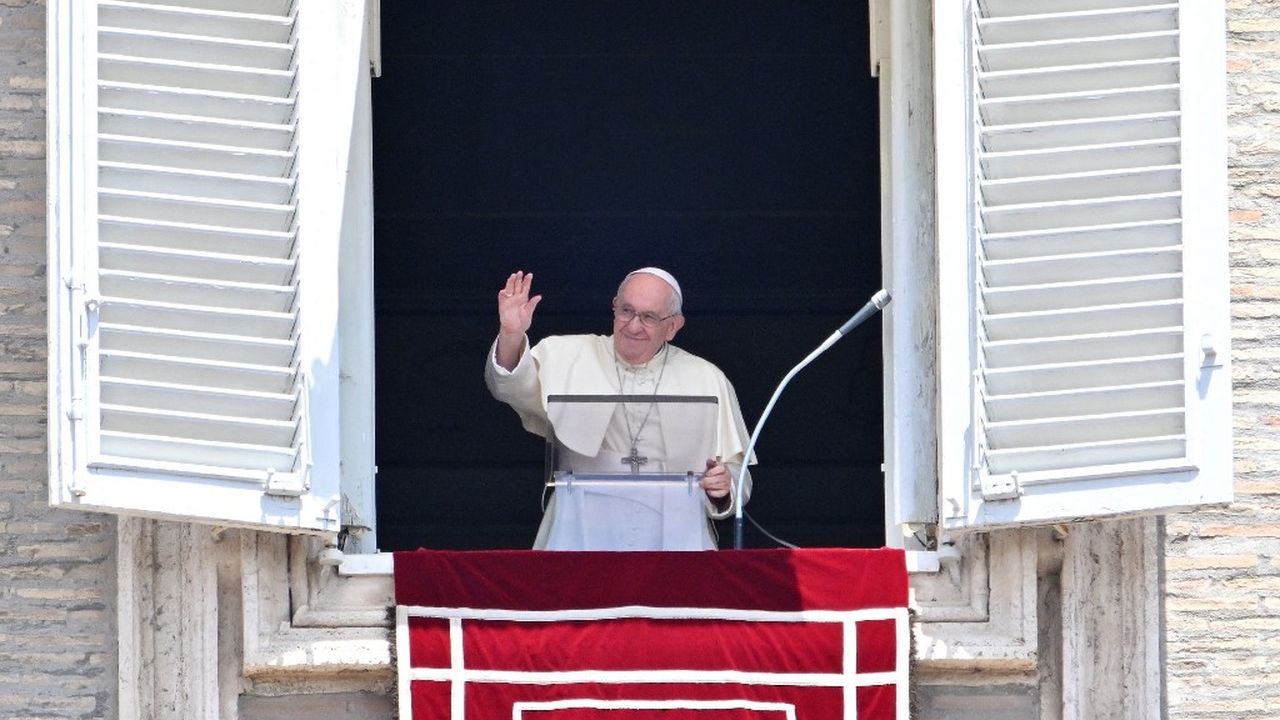 Papa Francisco na janela do Vaticano