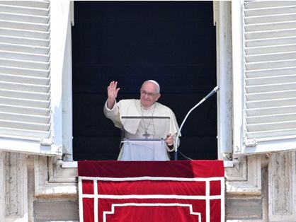 Papa Francisco na janela do Vaticano