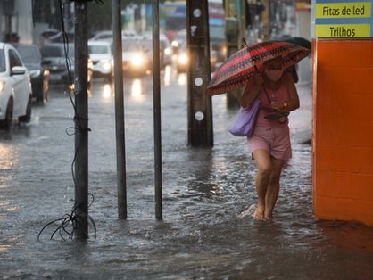 Chuva intensa em Fortaleza