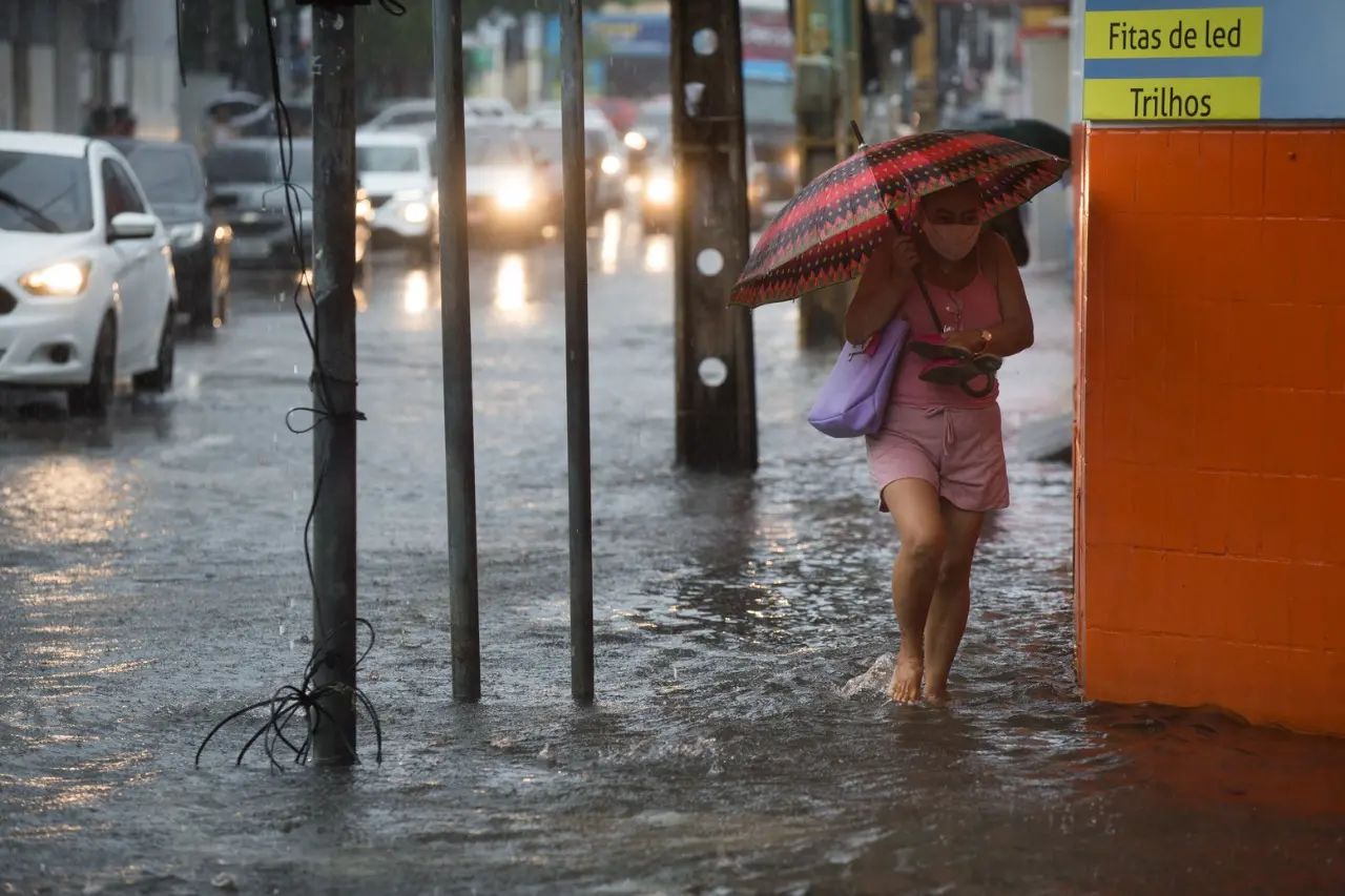 Chuva intensa em Fortaleza