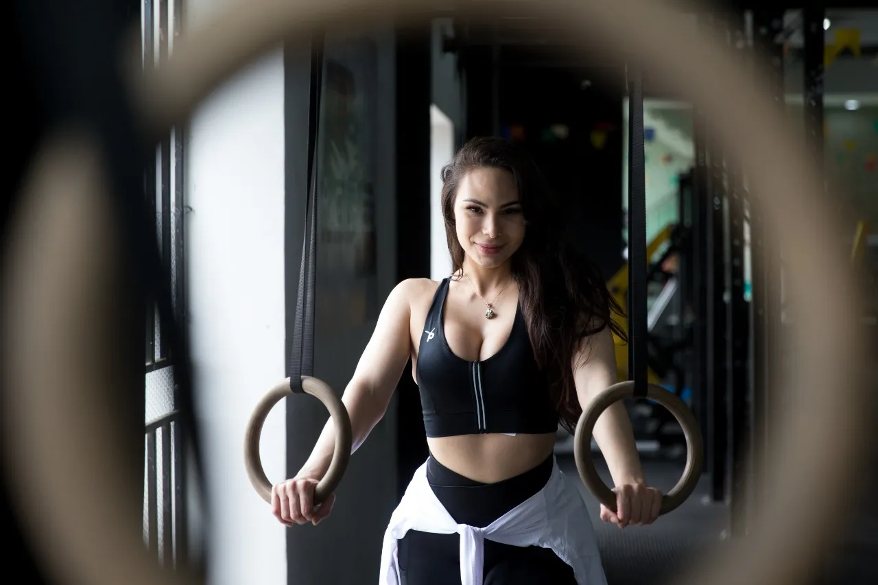 Para além das redes, Rayssa criou uma marca de moda fitness