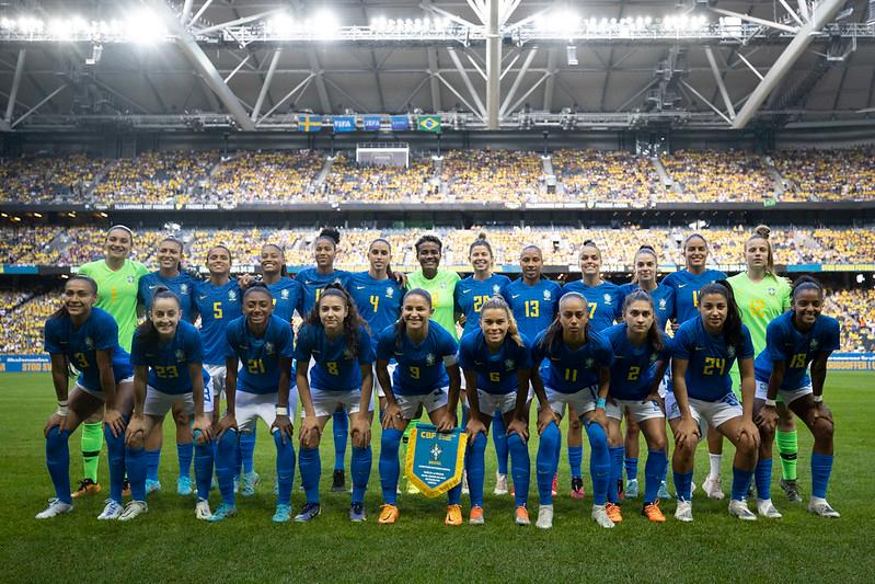 Tabela da Copa América de futebol feminino - Colômbia 2022