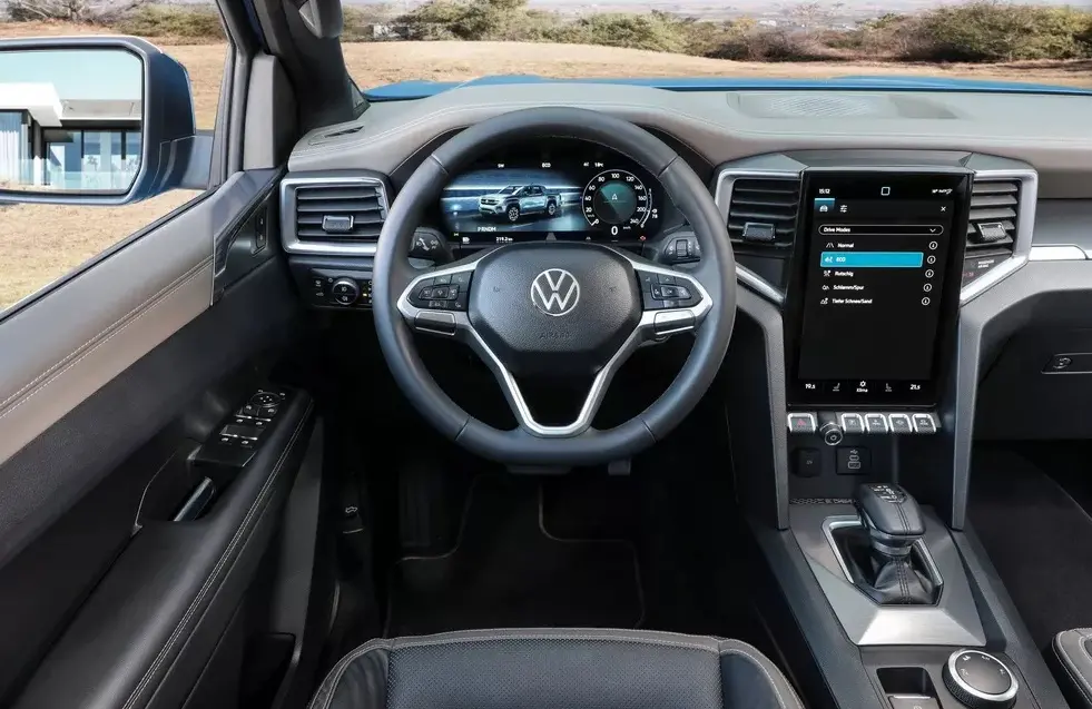 Interior da nova Amarok.