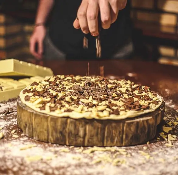 Pizza doce do Pasto & Pizza