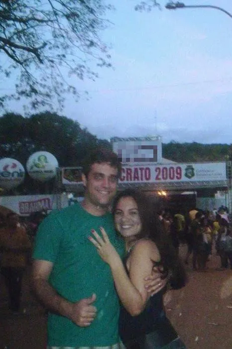 Bergson e Alayne na Expocrato em 2009