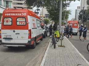 acidente de trânsito em Fortaleza