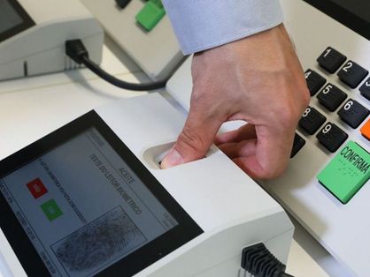 urna eletrônica biometria