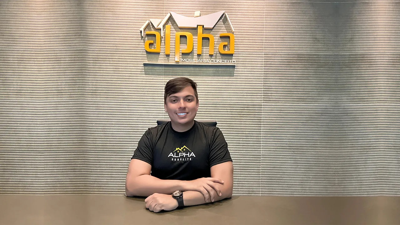 Thiago Augusto Façanha Aureliano, CEO da Alpha Imobiliária Conceito