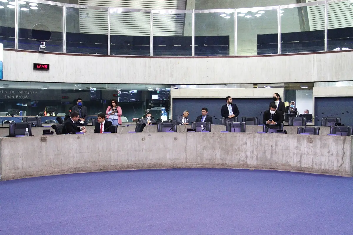 plenário da Assembleia Legislativa do Ceará