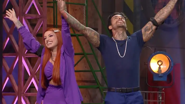 Brenda e Matheus no Power Couple Brasil 6