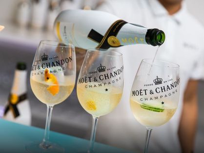 Champanhe de luxo Moët and Chandon Ice Imperial
