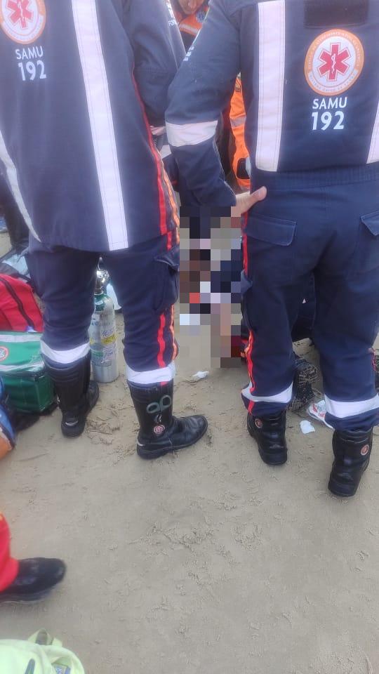 criança que se afogou em praia de fortaleza