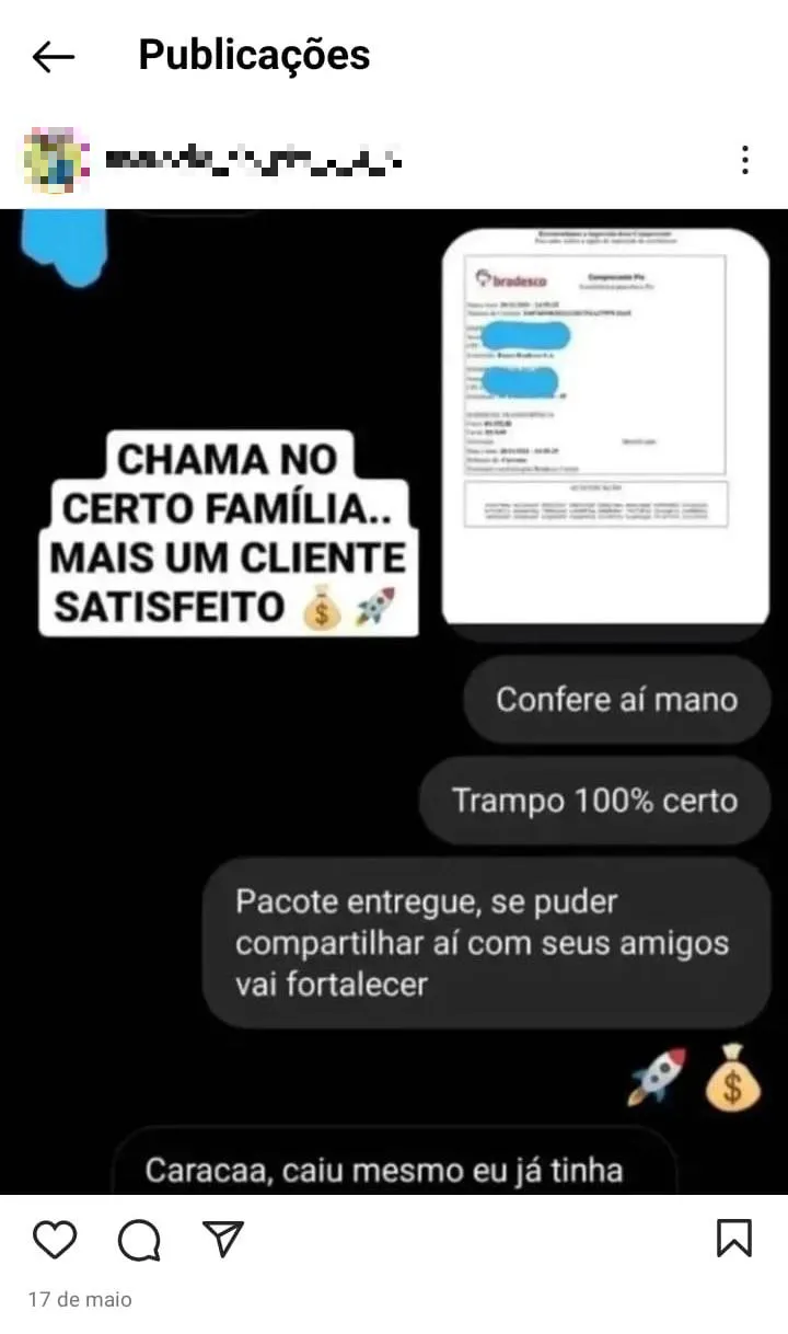 Golpistas convencem pessoas a fazer transferências prometendo valores maiores em retorno