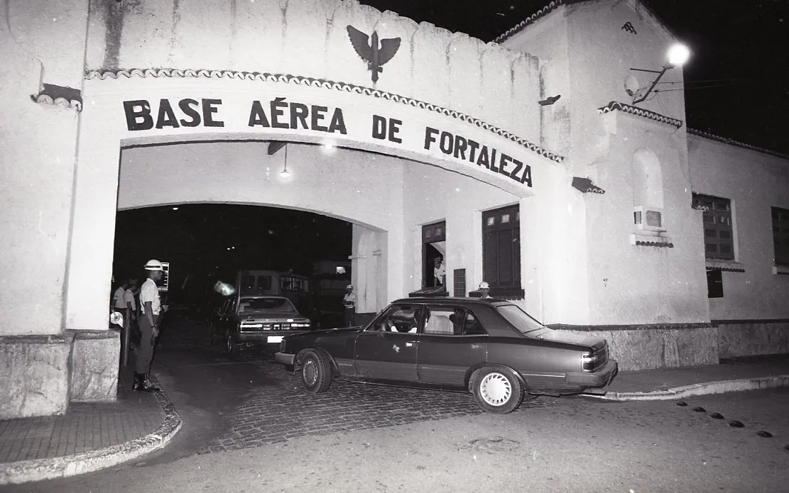 Fachada da BAFZ, em 1991.