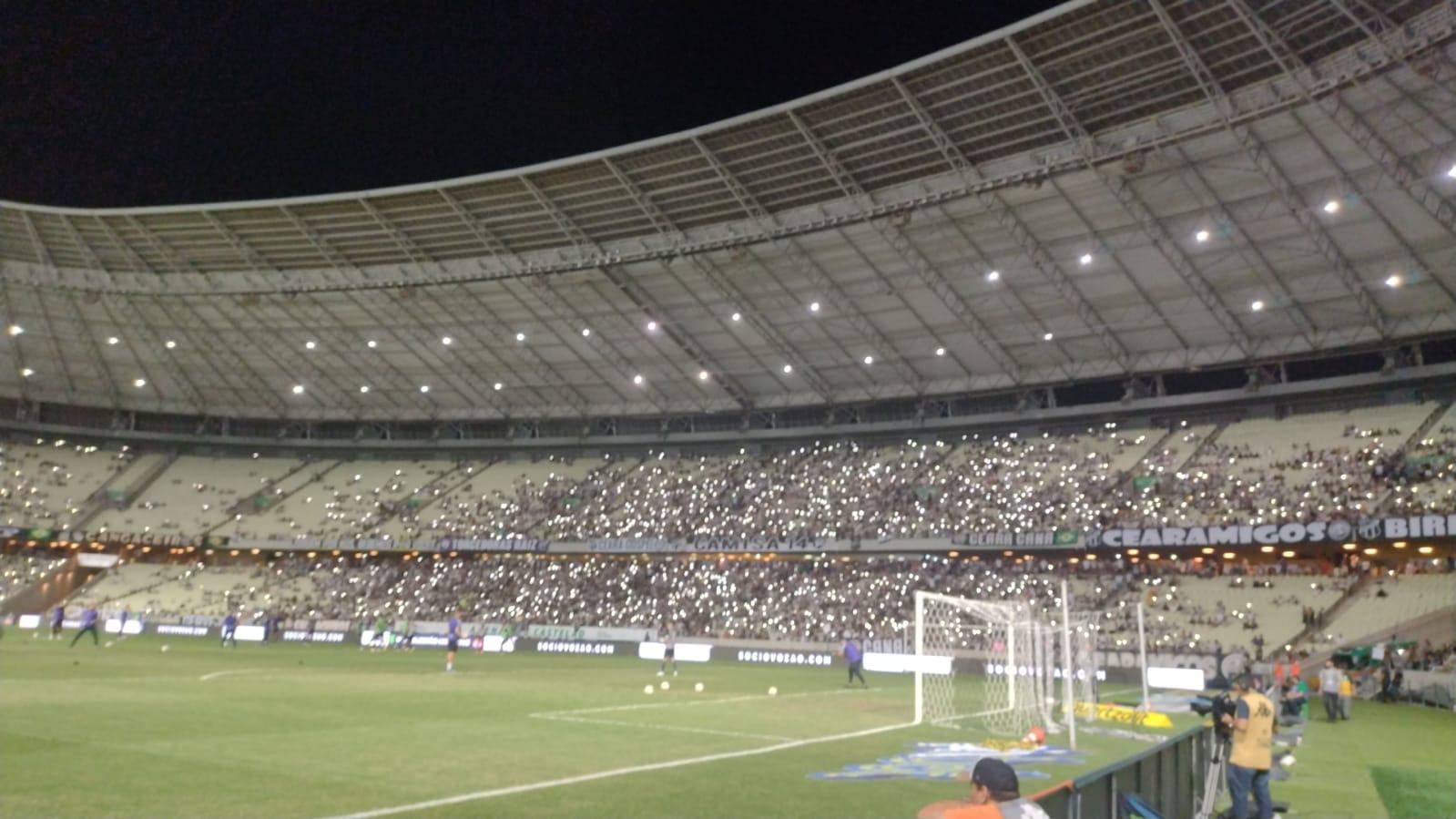 Imagem mostra estádio