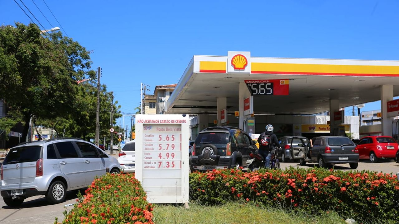 Gasolina preço posto