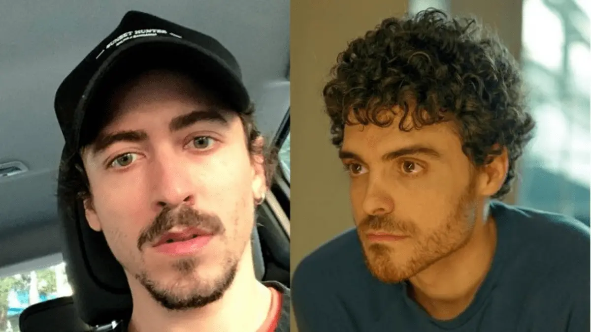 Jesuíta Barbosa e o namorado Fábio Audi