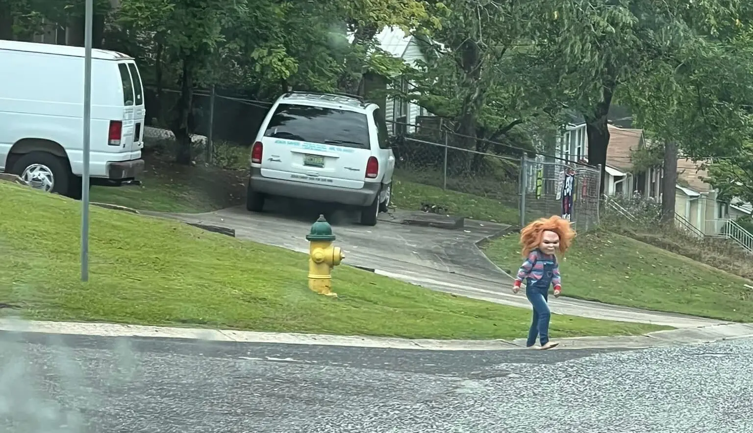 Garoto assusto moradores do bairro