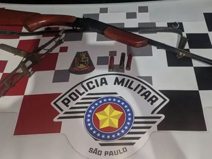 Polícia Militar de São Paulo apreende armas de homem que disparou contra pastor