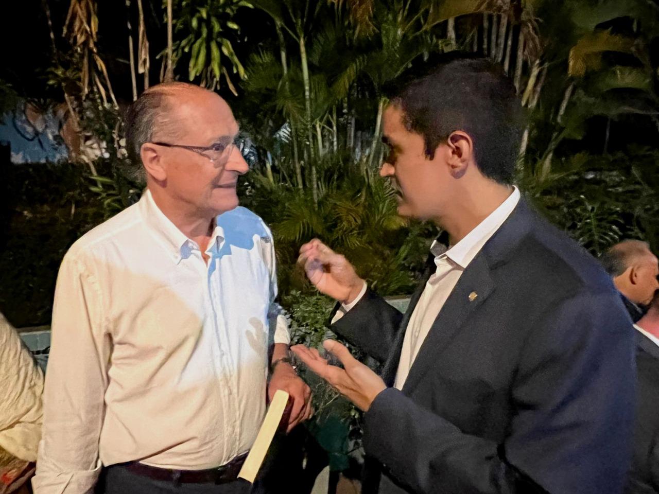 Alckmin e Denis Bezerra