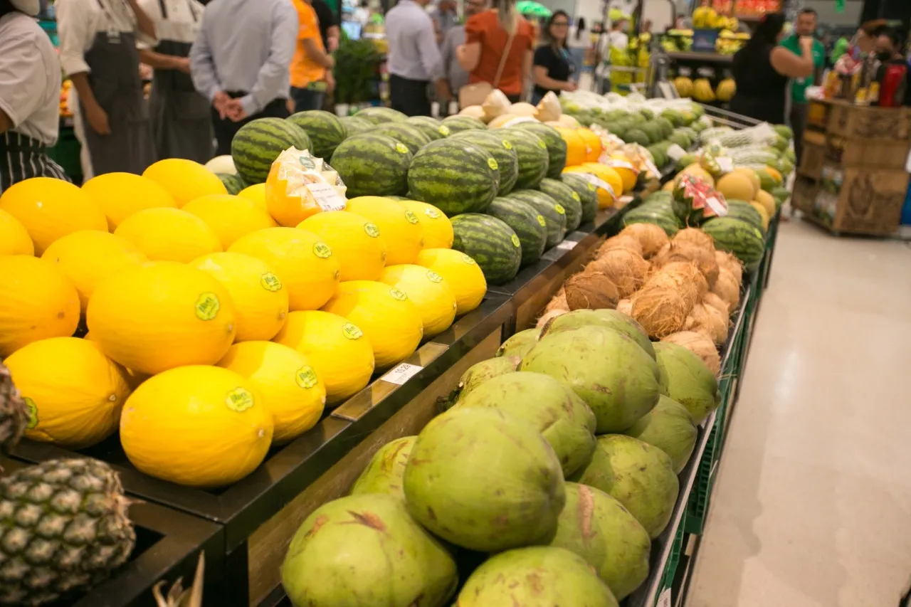 O melão é a principal fruta exportada pelo estado