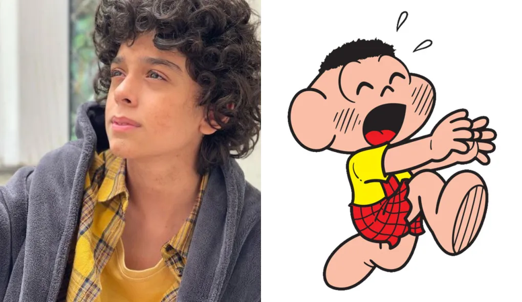 Cascão (Gabriel Moreira) em Turma da Mônica