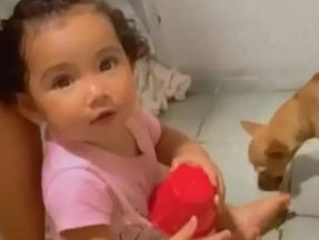 bebê de 1 ano que morreu atropelada no Ceará