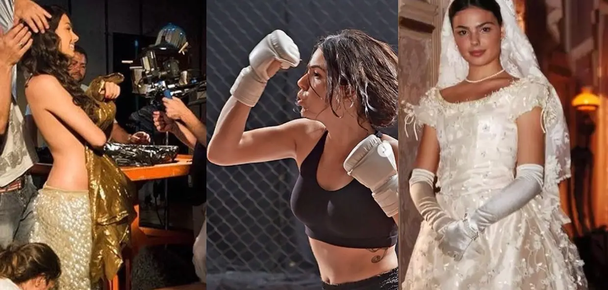 Atriz mostrou algumas das personagens feitas na emissora carioca