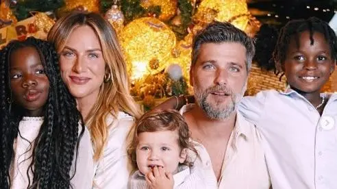 Giovanna, Bruno e filhos