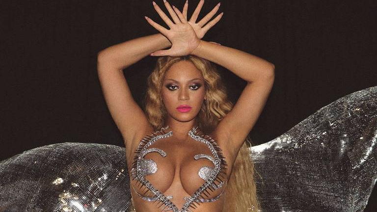 Beyoncé em foto de divulgação do álbum Renaissance