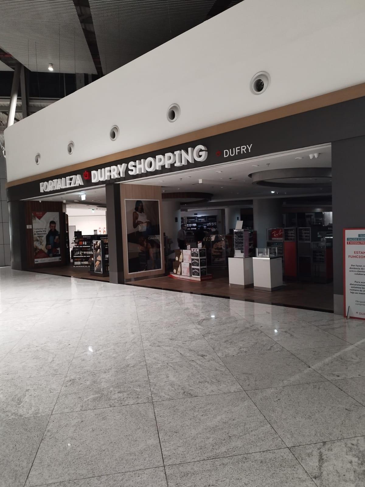 Dufry Shopping do Aeroporto de Fortaleza tem apagão