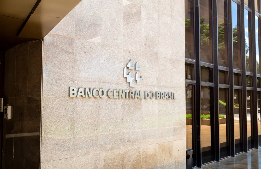 Fachada do Banco Central do Brasil.