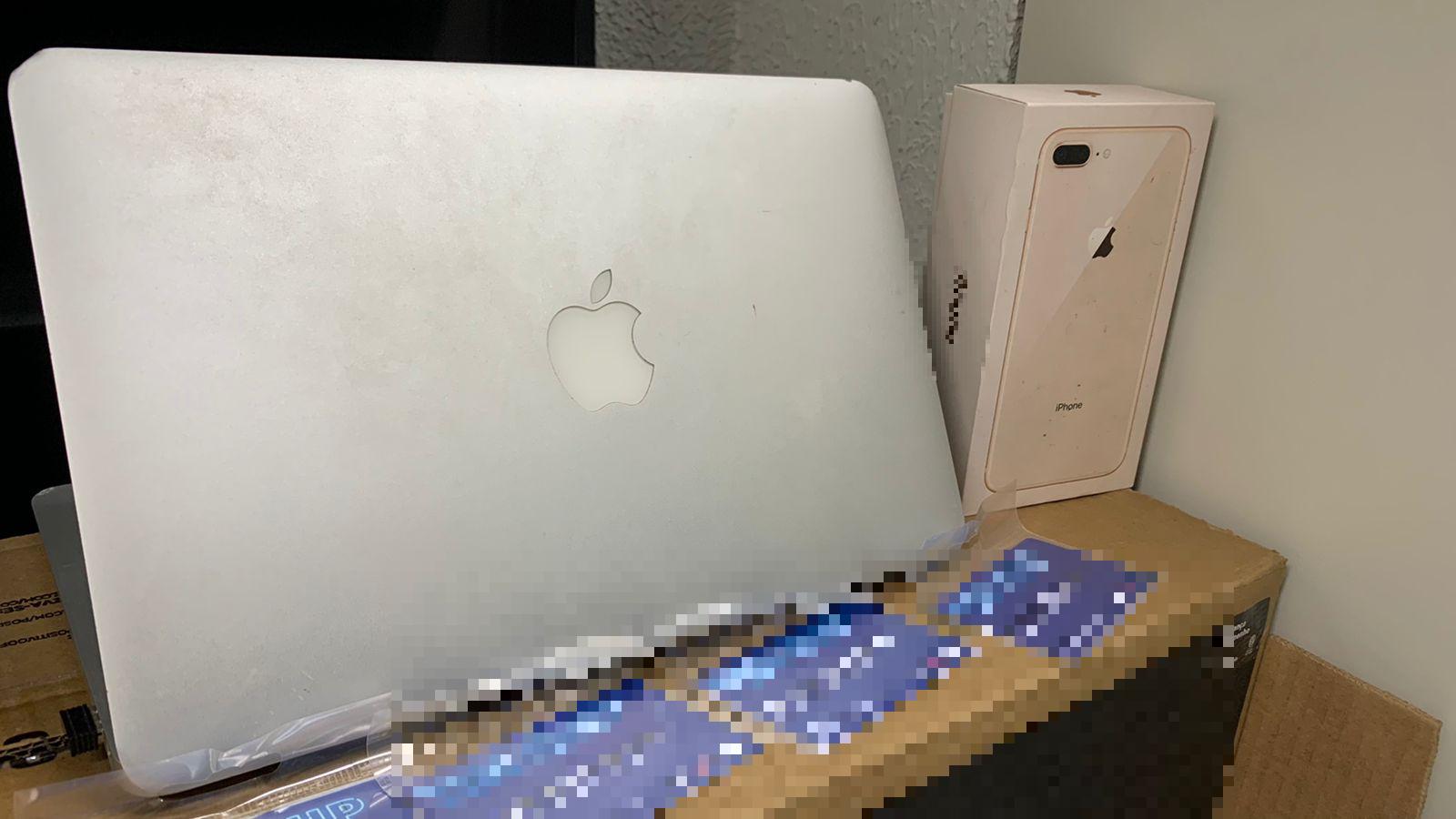 MacBook e iPhone apreendidos em operação da PC-CE