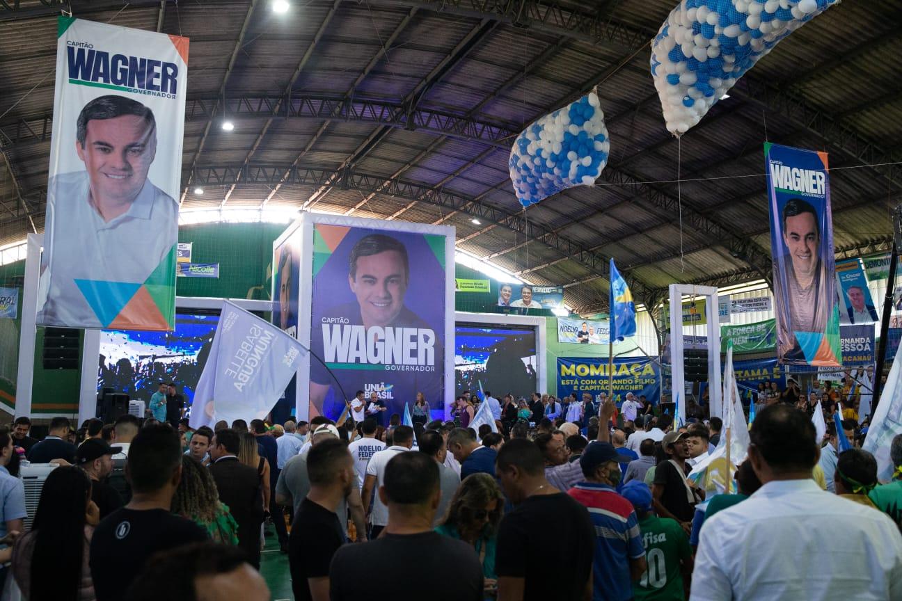 Convenção do União Brasil oficializa Capitão Wagner como candidato ao Governo do Estado