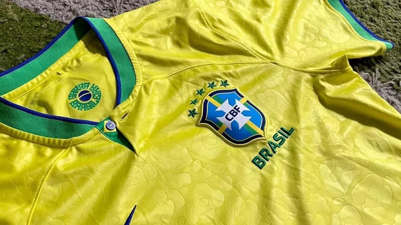 FOTOS: Vaza nova camisa da seleção brasileira para a Copa do Mundo de 2022;  veja