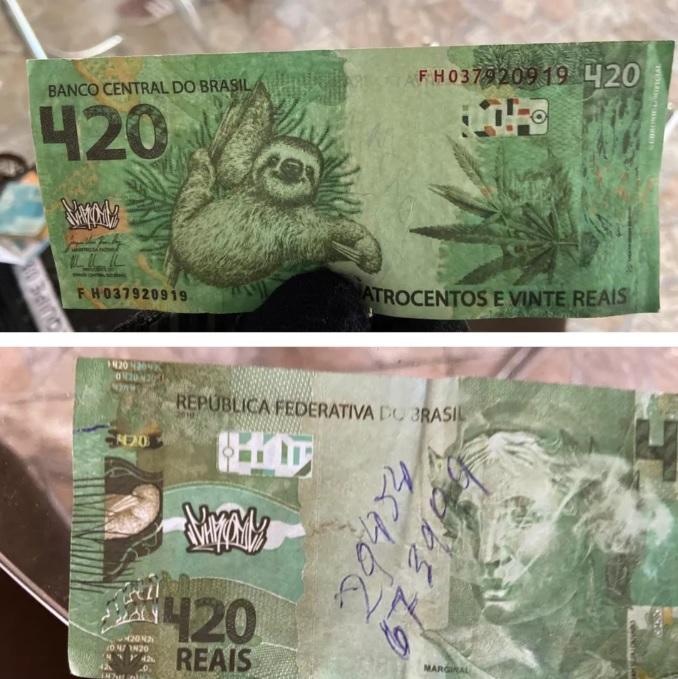 Nota de 420 reais