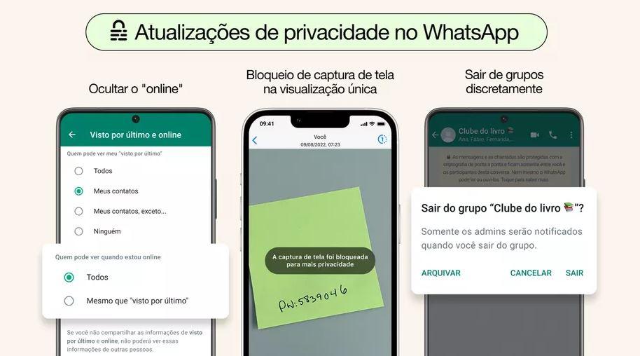 NOVAS FUNÇÕES DO WHATSAPP PARA CELULAR IOS E ANDROID
