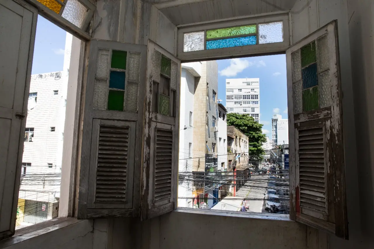 Janelas casarão histórico