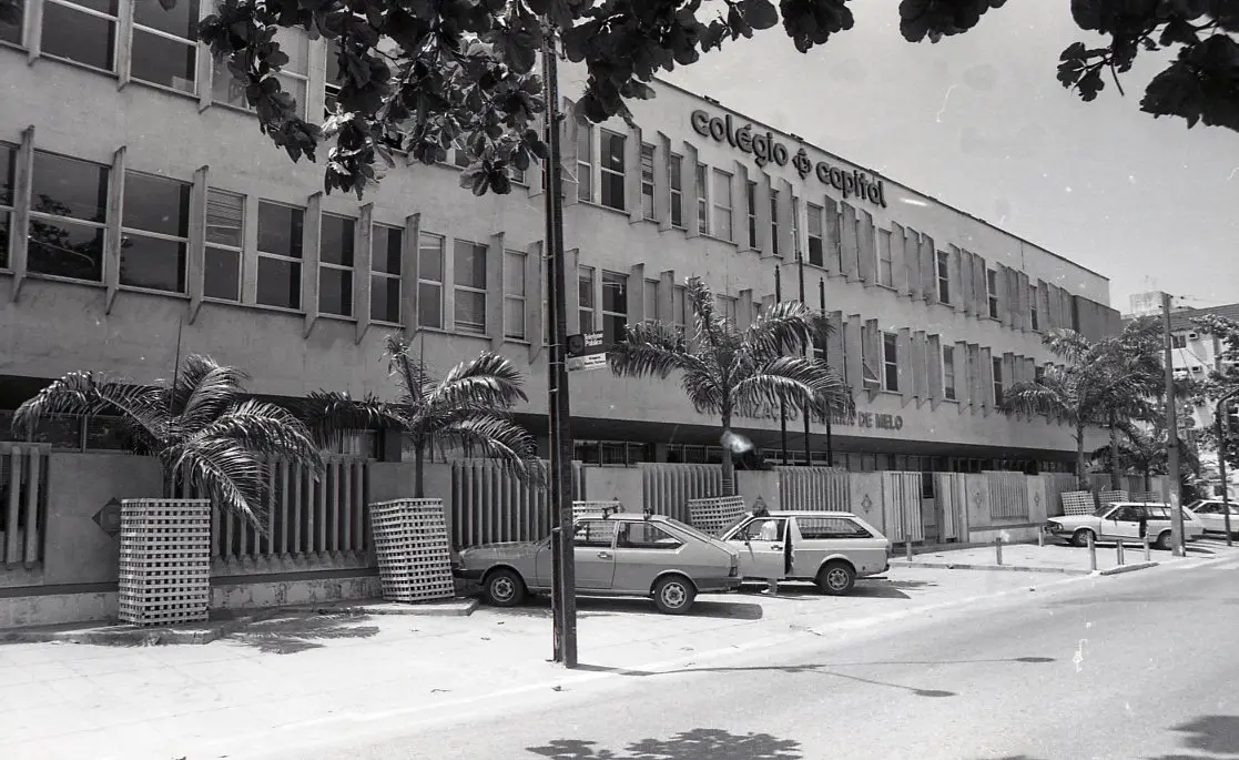 Colégio Capital onde hoje funciona uma faculdade