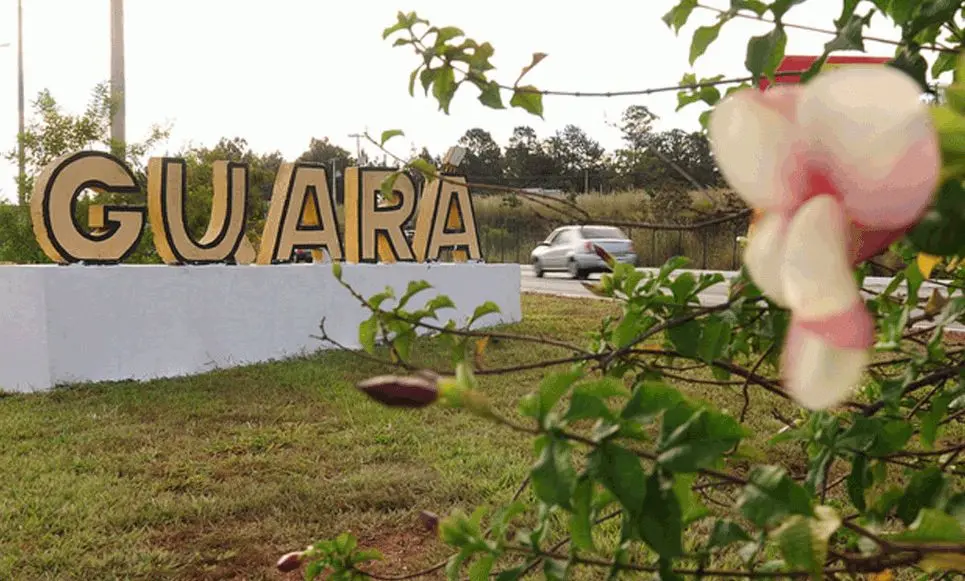 letreiro de Guará