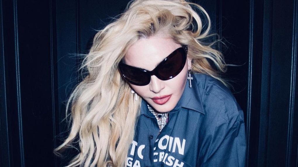 Madonna de frente em foto do instagram