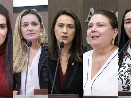 Aderlânia Noronha, Augusta Brito, Érika Amorim, Fernanda Pessoa e Dra. Silvana são as deputadas eleitas em 2018 que seguem com atuação na AL