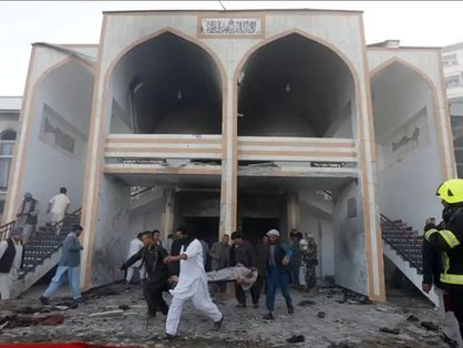 explosão em mesquita