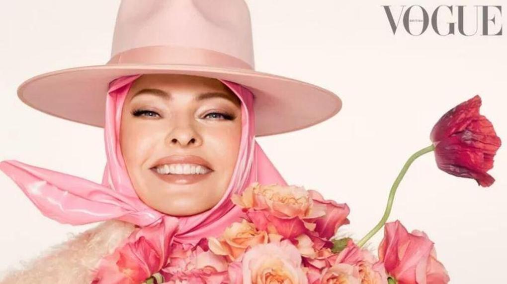 Linda Evangelista na capa da Vogue