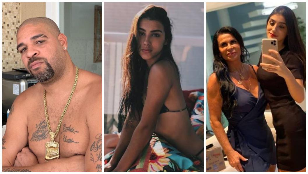 Adriano, Bia e Gretchen